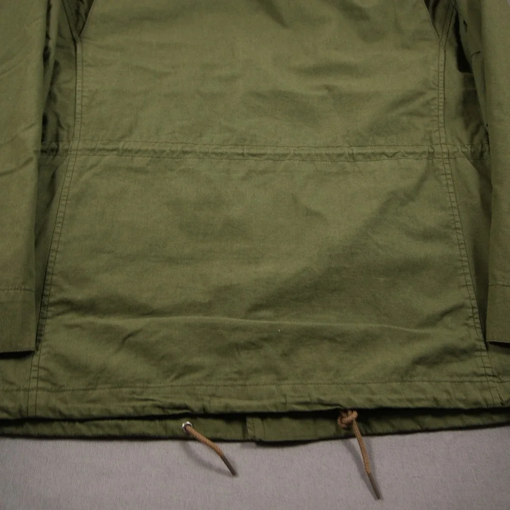 J.Crew Military Field Utility M65 Viscose Cotton Men Jacket M Hooded Field Work
